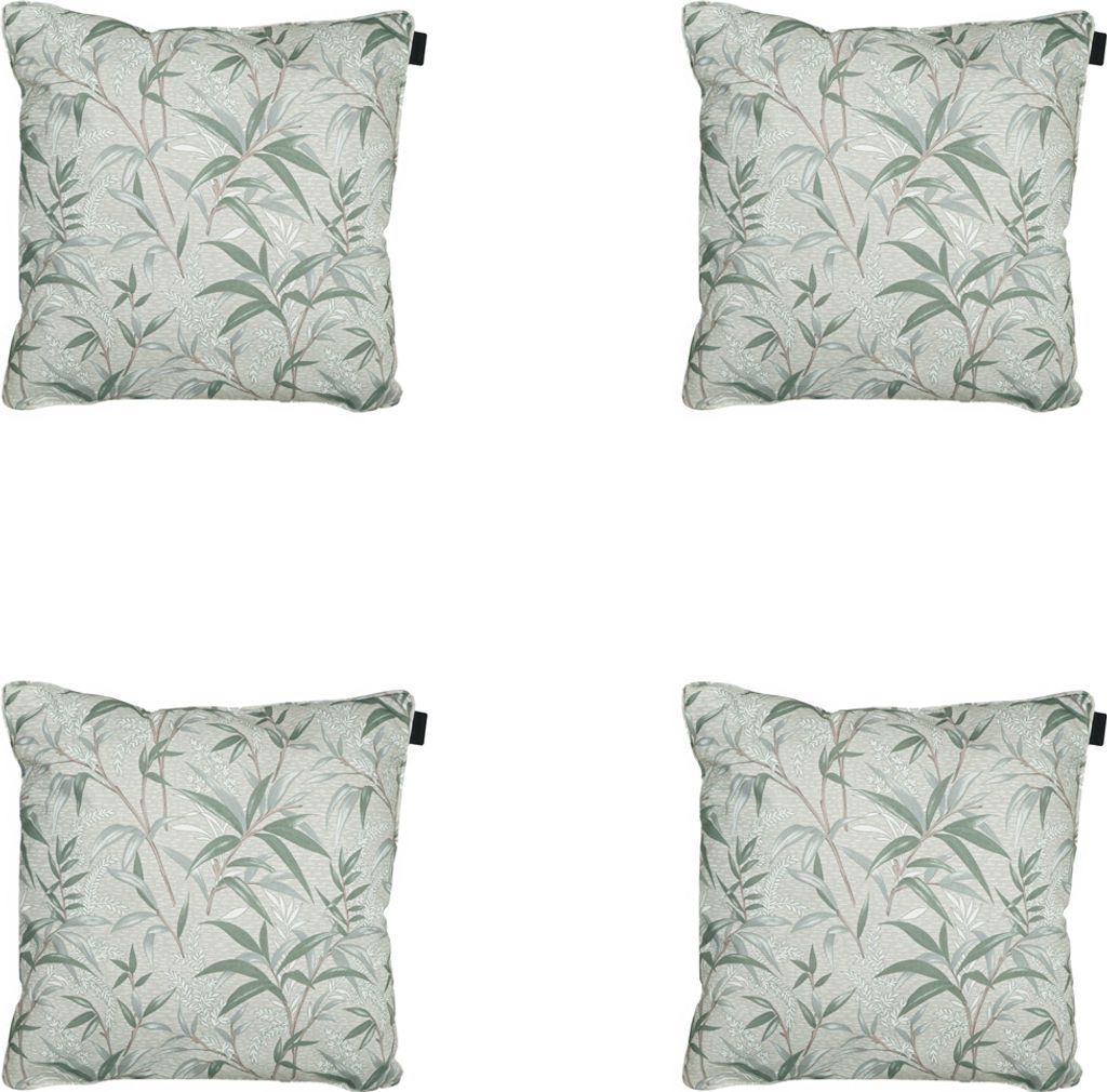 Madison - Dekokissen Palma natur - ca. 50x50 cm - 4er-Set