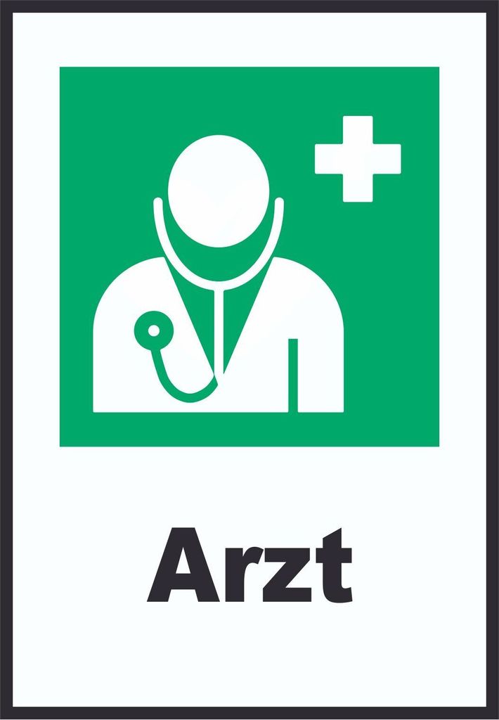 Arzt A2 (420x594mm) Schild