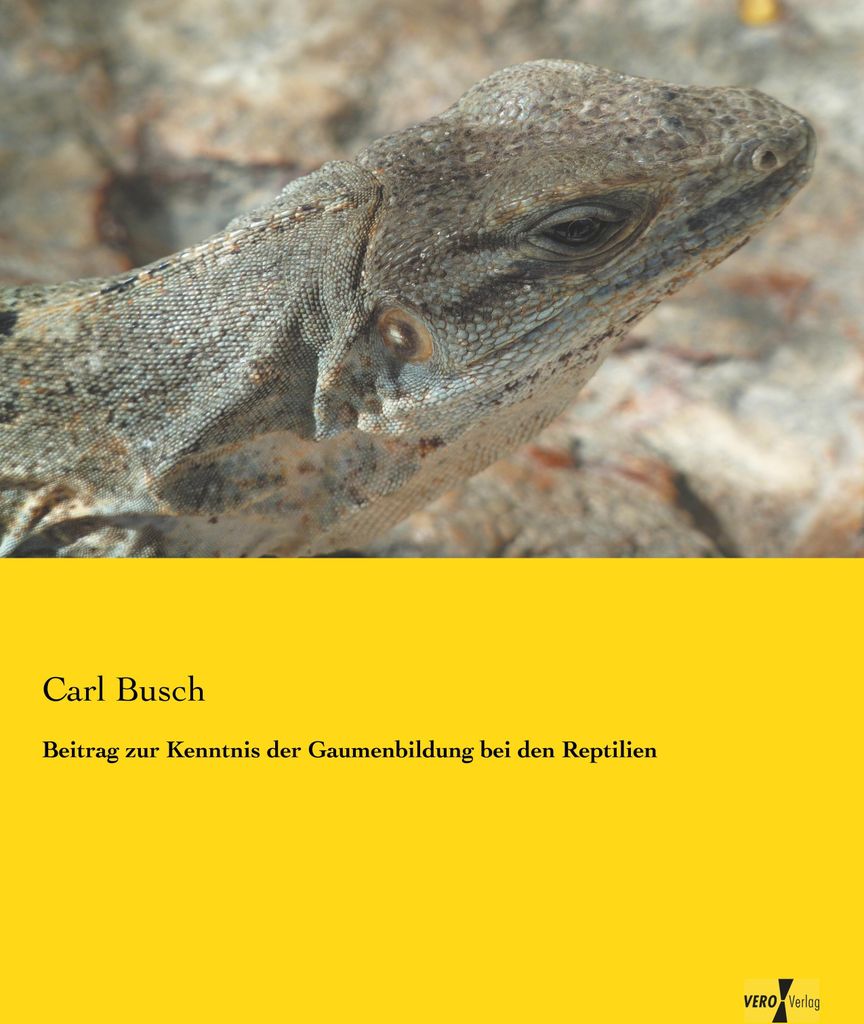 Beitrag zur Kenntnis der Gaumenbildung bei den Reptilien