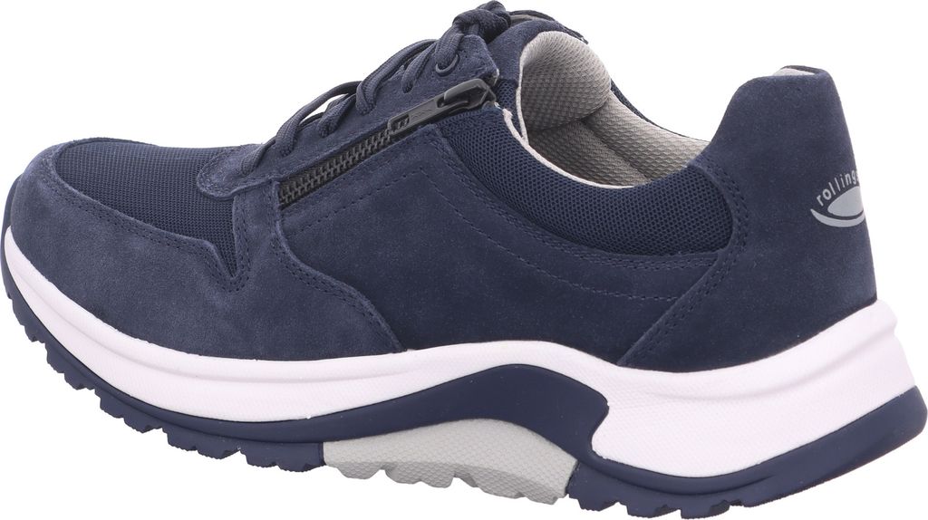 Gabor Shoes Sneaker - Marine Leder/Textil Größe: 42.5 Produktbild 4