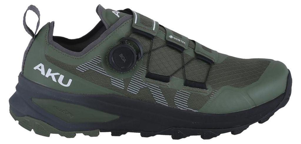 AKU Herren Halbschuhe Modell 793618 in Oliv, geeignet für alle Jahreszeiten