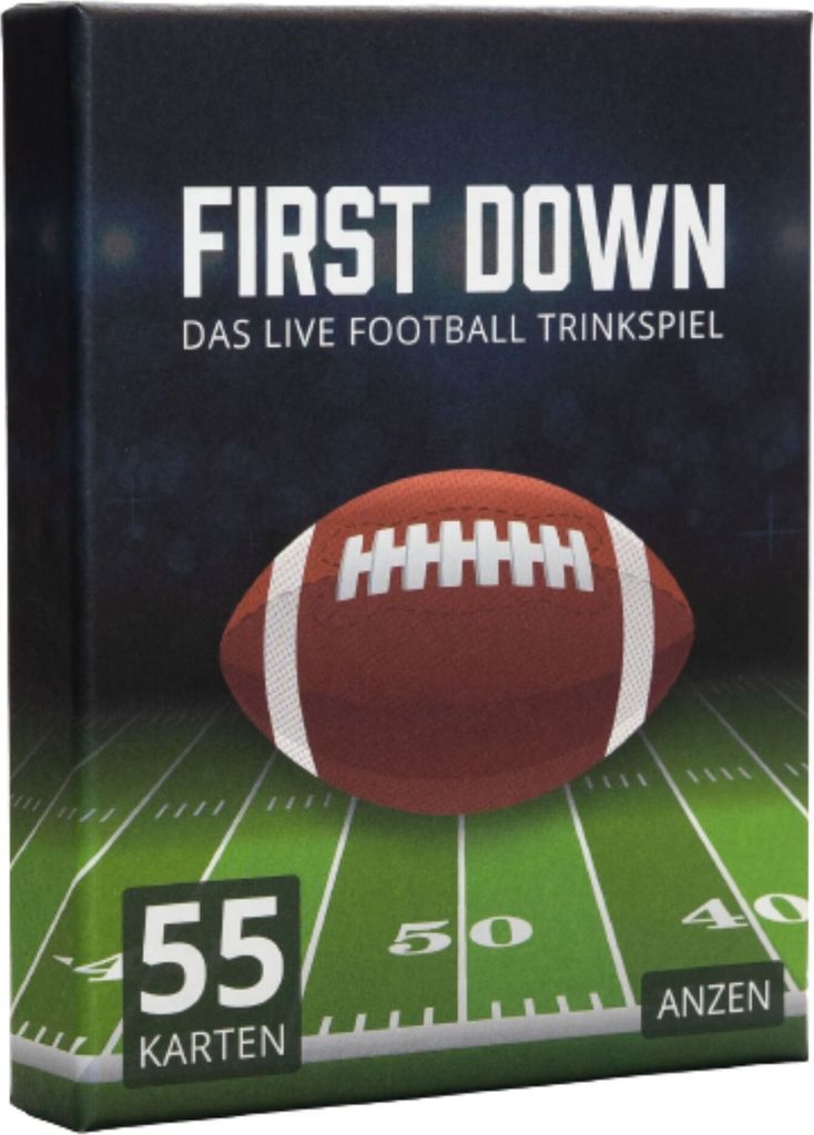 Anzen FIRST DOWN - Das Live Football Trinkspiel