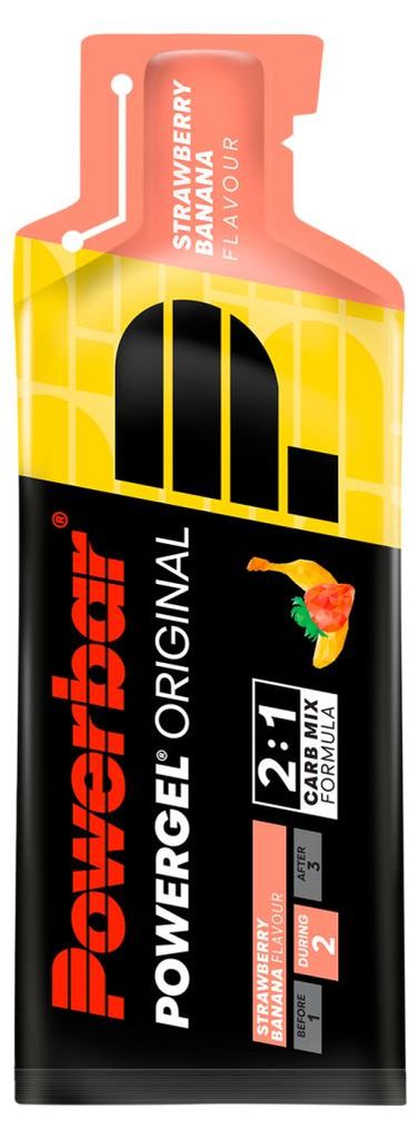 Gel Energetique Cyclisme Fraise Banane - Coup De Boost Image du produit 