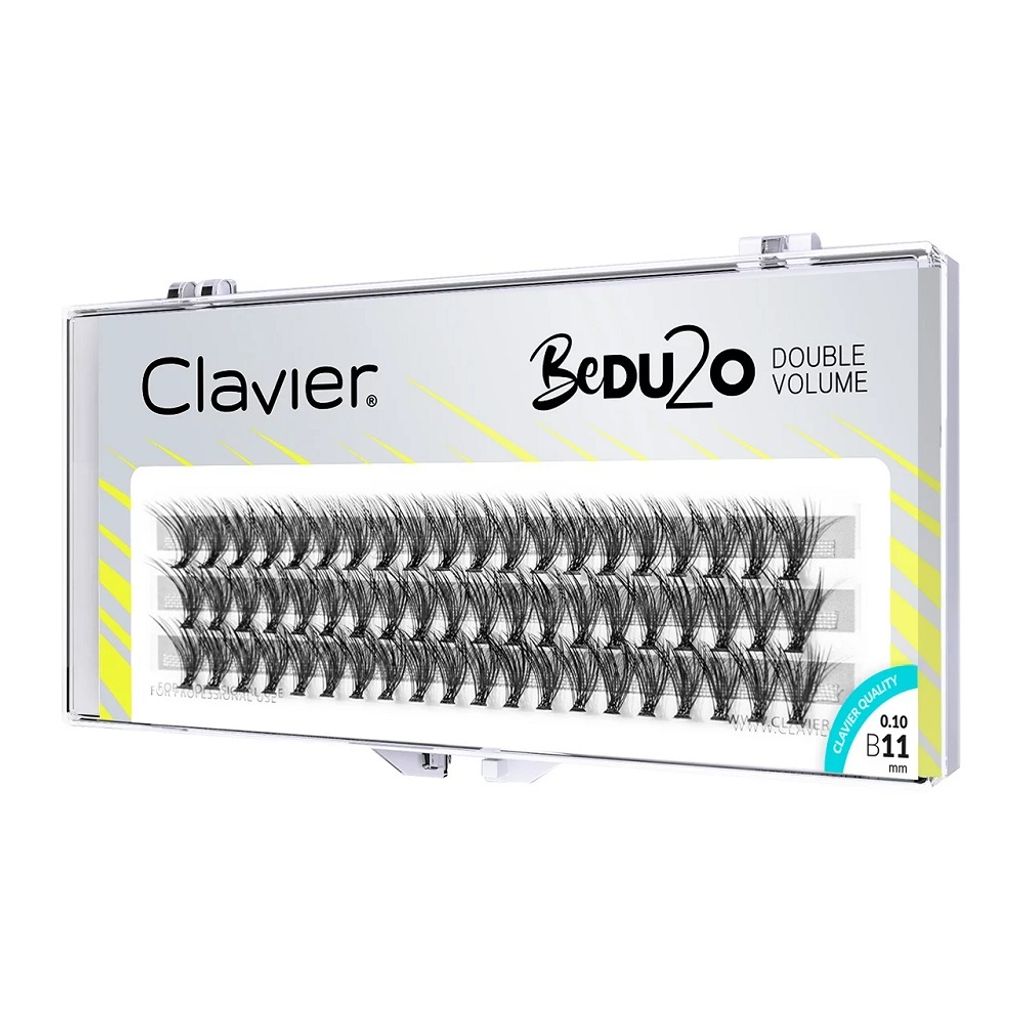 CLAVIER Seidenwimpern BeDu2o - 11mm