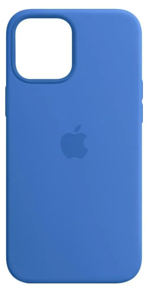 Custodia in Silicone Apple MagSafe iPhone 12 Pro Max - Azzurro Capri Luxury