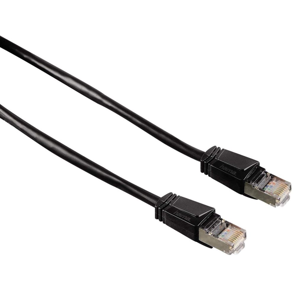 CAT5e Netzwerkkabel STP 5m geschirmt Schwarz