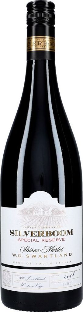 Silverboom Shiraz-Merlot 15% Vol. 0,75L Produktbild 