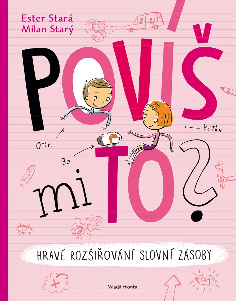 Livre d'apprentissage du tchèque Povíš mi to? pour enfant de 3-6 ans