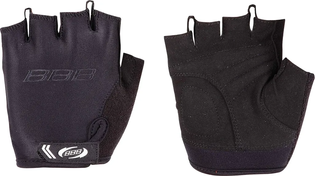 Gants Cycliste Enfant BBB BBW-45 Kids Rembourrés et Respirants - Noir