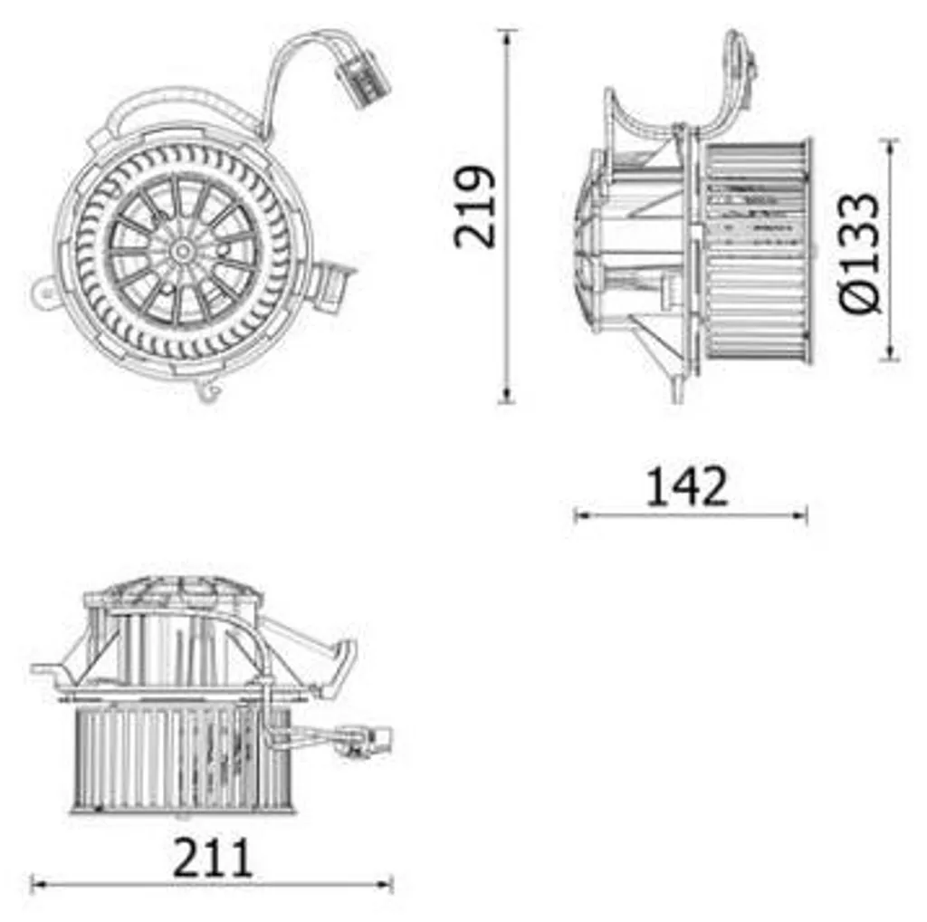 Solution Bruit Ventilation : Moteur Pulseur Opel Astra J et Zafira B