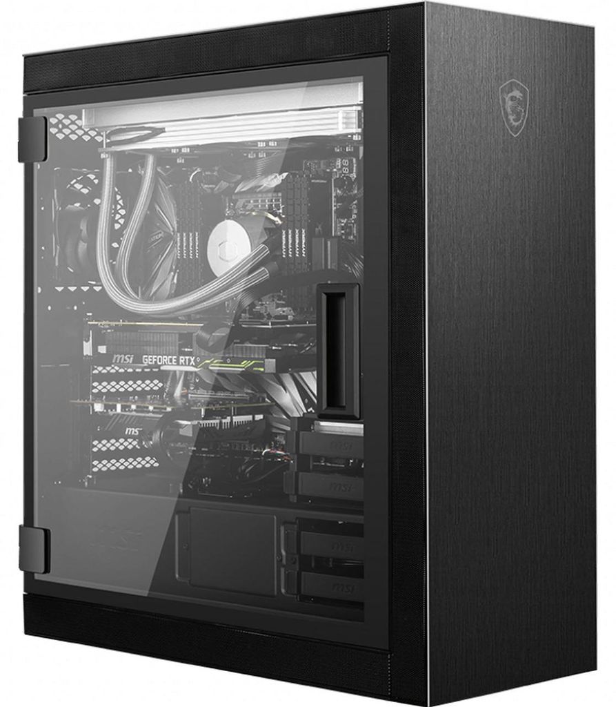 MSI MPG SEKIRA 500P, Midi Tower, PC, Czarny, ATX, EATX, Zdjęcie produktu 