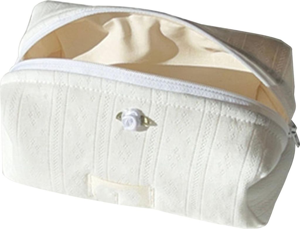 Make-up-Tasche, süße Kosmetiktasche, großes Fassungsvermögen, Reißverschluss, staubdicht, für den Haushalt, Reise-Kulturtasche, Organizer fü...