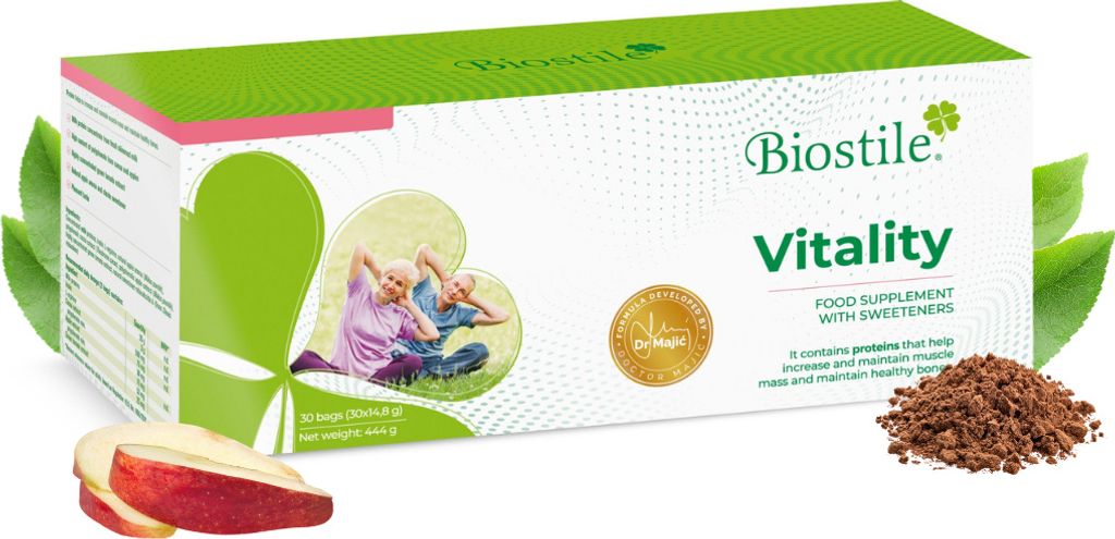 Biostile Vitality – Proteinkomplex für erhöhte Muskelmasse und verbesserte Muskelkraft