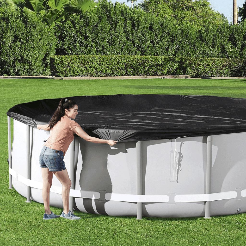 Bestway Poolabdeckung Flowclear 488 cm Produktbild 50