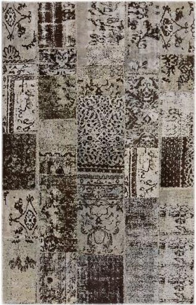 Patchwork A-11 grey-blue (160x225 cm)
