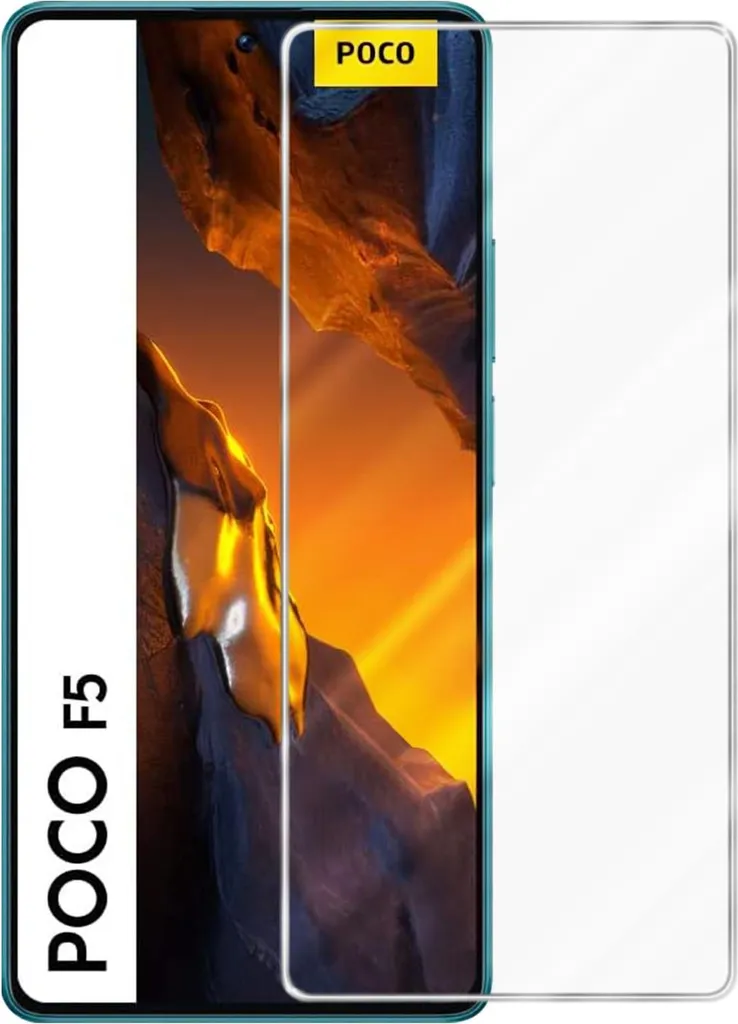 Cadorabo Blindato Vetro Xiaomi Poco F5: 9H Durezza e Antigraffio