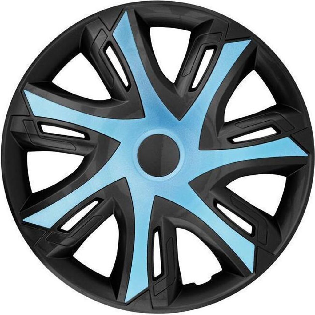 NRM Wielkappen N-Power BICOLOR, Blauw/Zwart, 15 inch. (4 x Productafbeelding 