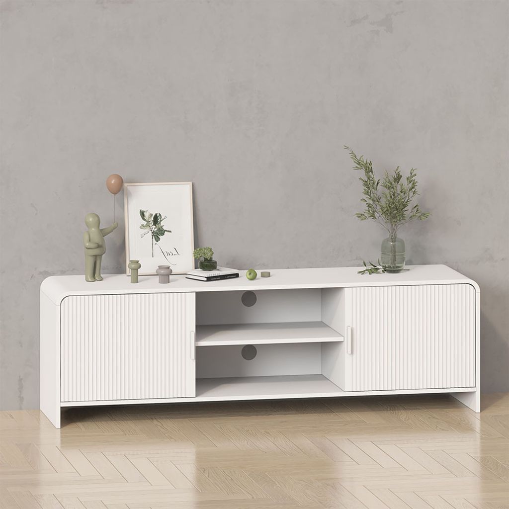 Milton & Oldbrook TV-Schrank Camden Weiß
