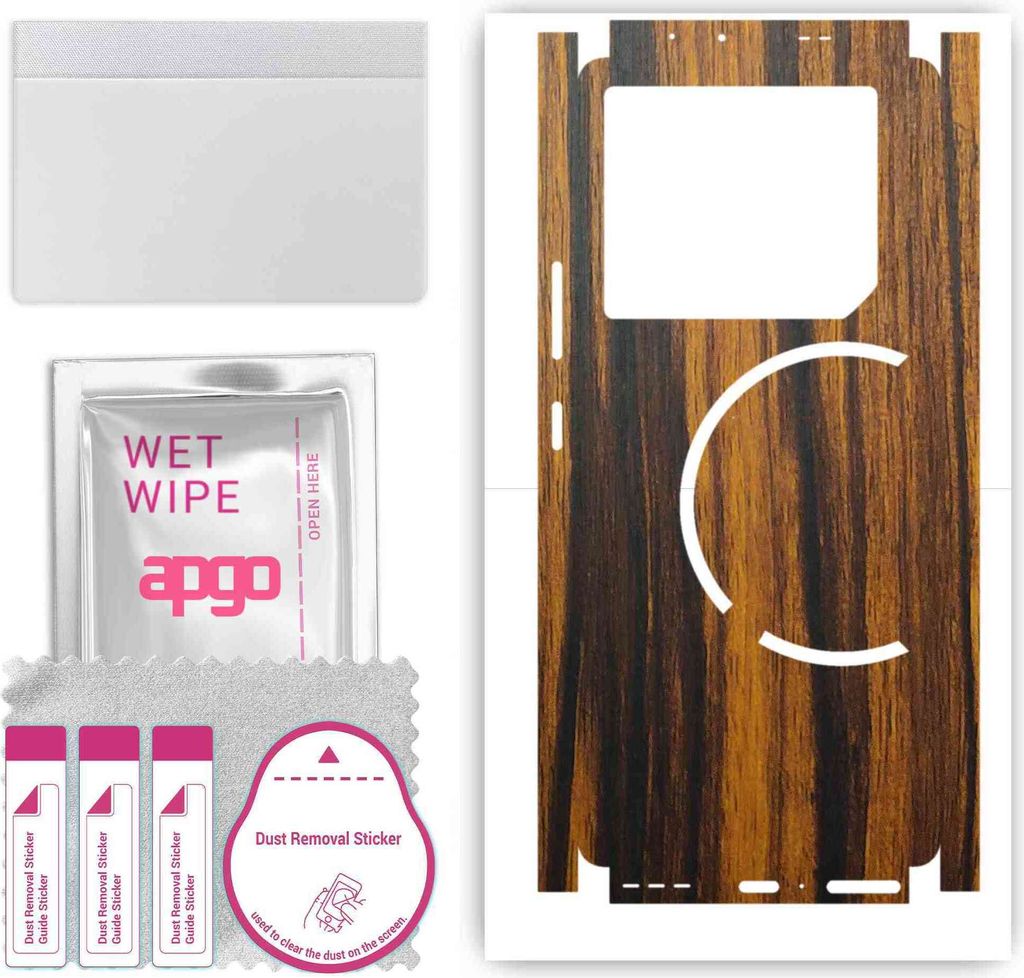 apgo Rückseite + Seiten Schutzfolie, Skin, kompatibel mit Infinix GT 20 Pro, Hinten Displayschutzfolie aus Vinylfolie, kratzfest, einfache Montage...
