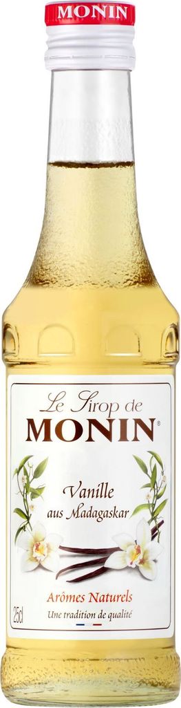 Monin Sirup Vanille aus Madagaskar, 250ml Produktbild 