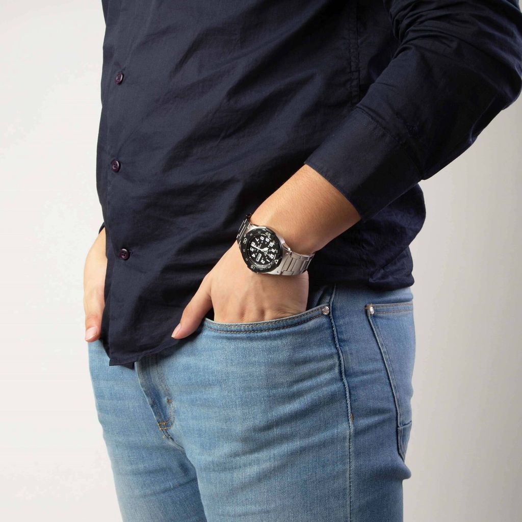 Casio Uhr Armbanduhr MRW-200HD-1BVEF Edelstahlarmband Produktbild 8