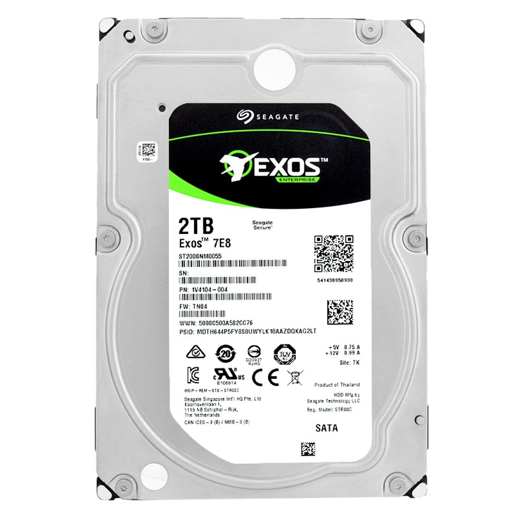 Seagate Enterprise 3.5 2TB, 2 TB, 7200 RPM, 128 MB, 3.5", Produktbild 
