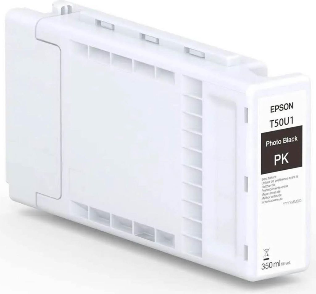 Epson T50U1 Druckerpatrone, UltraChrome XD3, fotoschwarz, hohe Farbtiefe, langlebige Druckqualität, für präzise Fotodrucke.