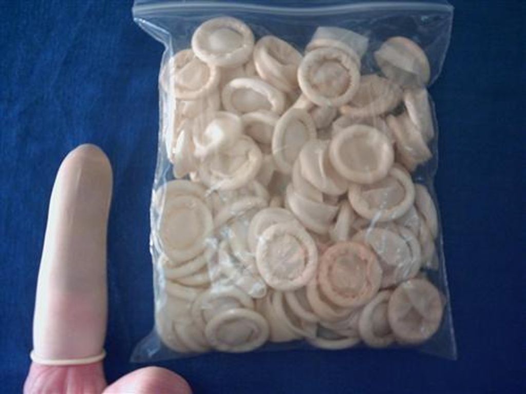 Ditali chirurgici, taglia L / 4, senza talco, lattice, 100 Immagine del prodotto 