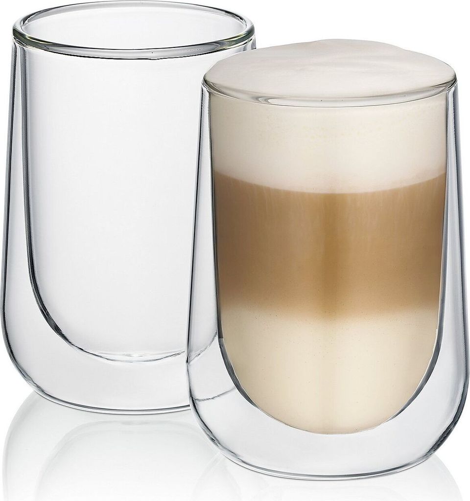 KELA Filiżanki do latte macchiato FONTANA zestaw 2 250 ml Zdjęcie produktu 