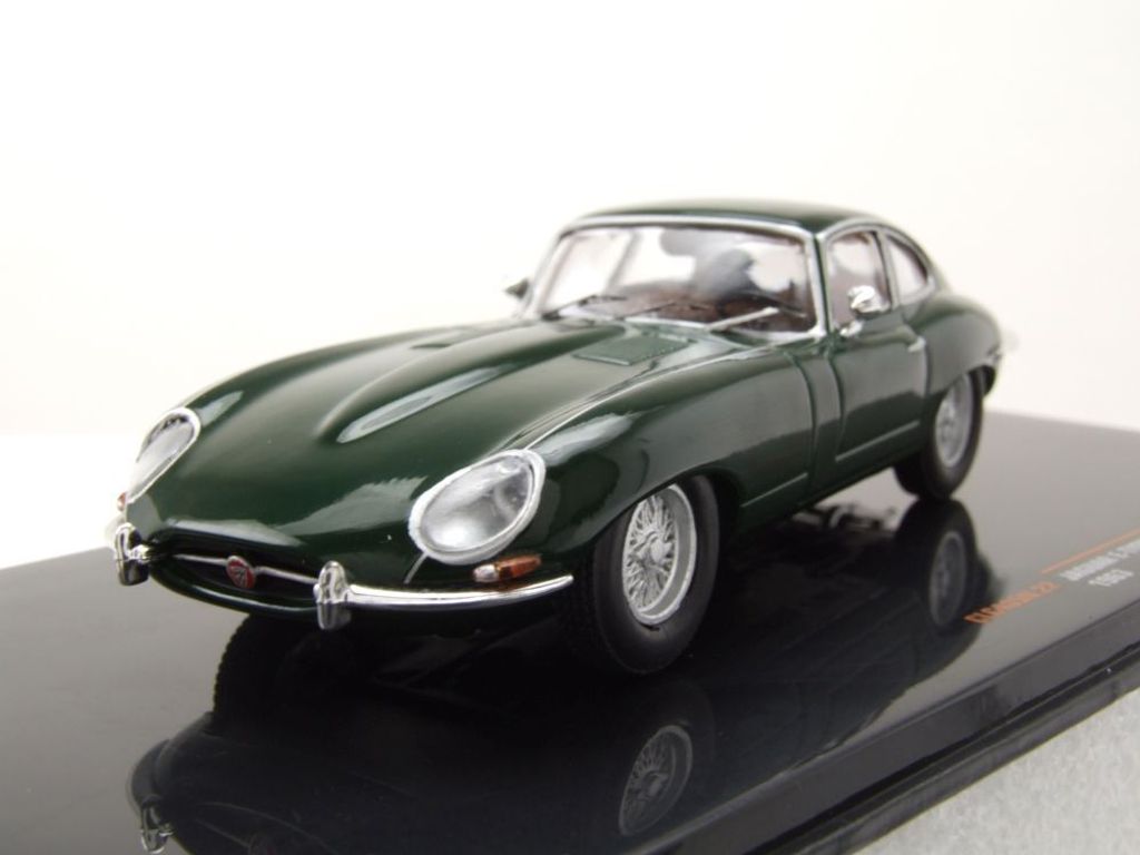 ixo models CLC485 Jaguar E-Type 1963 dunkelgrün 1:43 Produktbild 