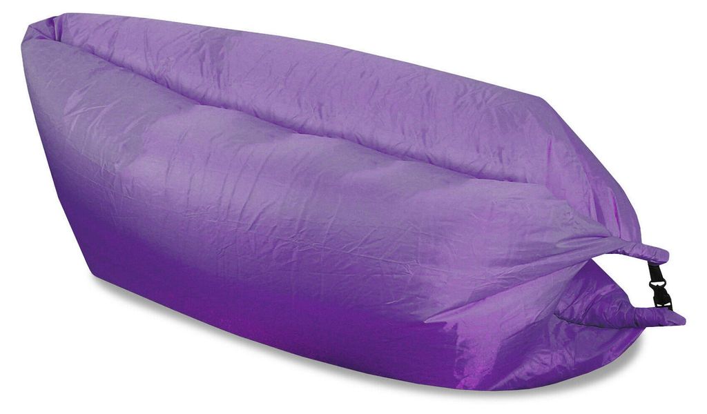 Aga LAZY BAG kanapa na powietrze 200x70 cm Fiolet Zdjęcie produktu 