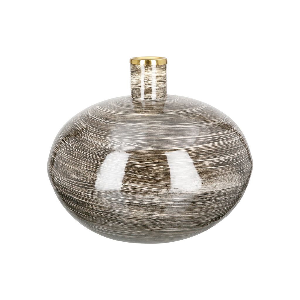 GILDE  Vase bauchig Stripes  H. 26 cm,50521 Produktbild 