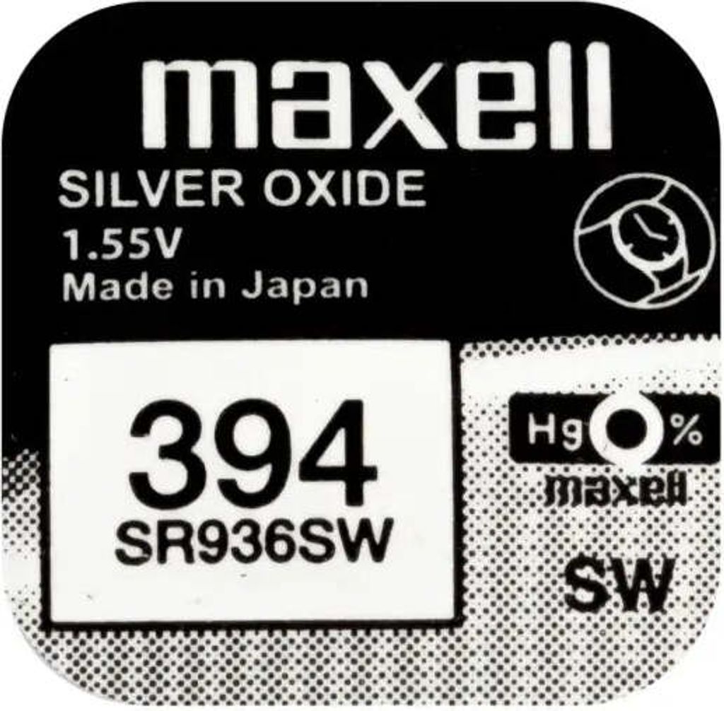 Maxell 18289600, Einwegbatterie, SR936SW, Siler-Oxid (S), Produktbild 