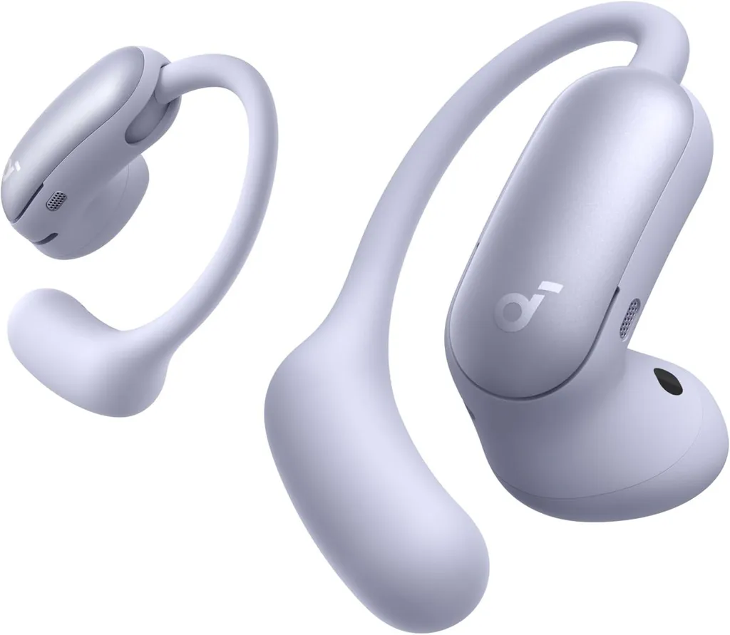 Open-Ear-Kopfhörer Kopfhörer mit 2 Tragemodi, Semi-In-Ear, ANC 3.0, Bluetooth 6.1, Hi-Res, LDAC, Spatial Audio, KI Telefonate, IP55, 34h Spielzeit