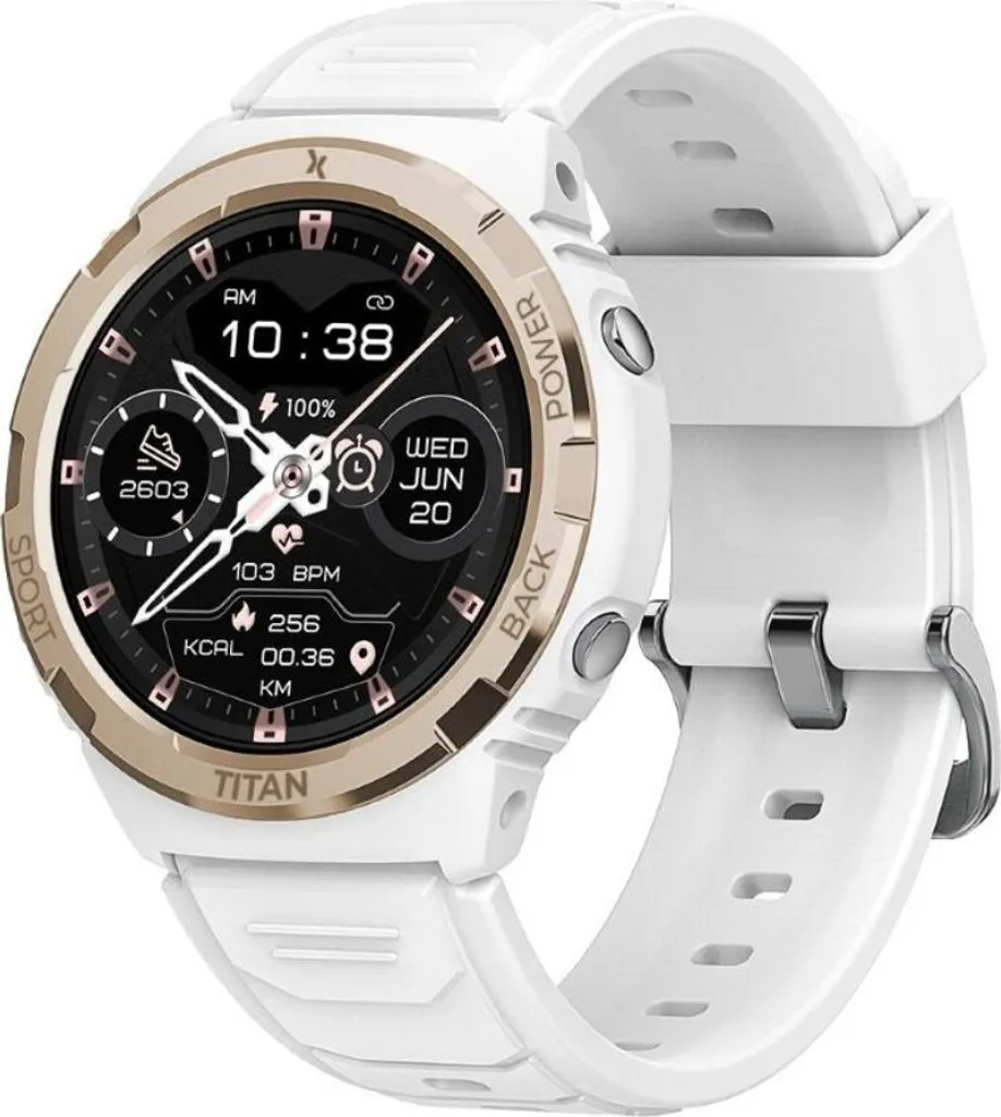 Montre Connectée Maxcom FW100 Titan Valkiria Idéale pour Sport et Rando