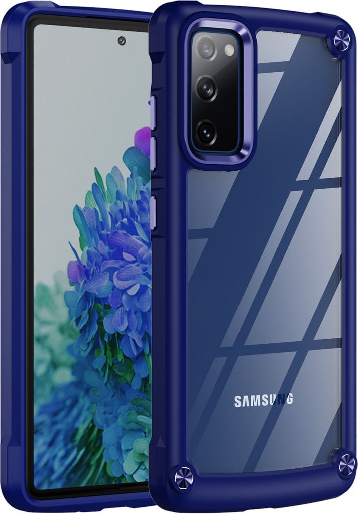 Samsung S20 FE Hülle, Hybrid Transparente PC Robust TPU Produktbild 