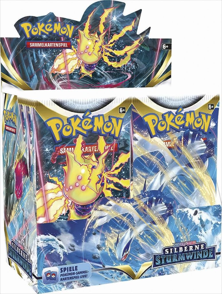 Pokemon Silberne Sturmwinde Booster Display SWSH12 DE Zdjęcie produktu 