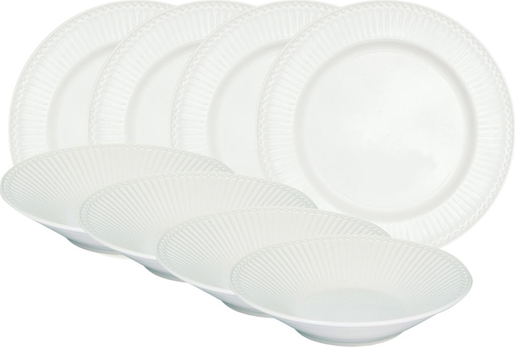 Greengate Alice Tafelset white 8tlg Produktbild 
