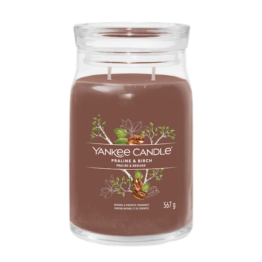 Yankee Candle - Praline & Birch Signature Candle (praline Image du produit 