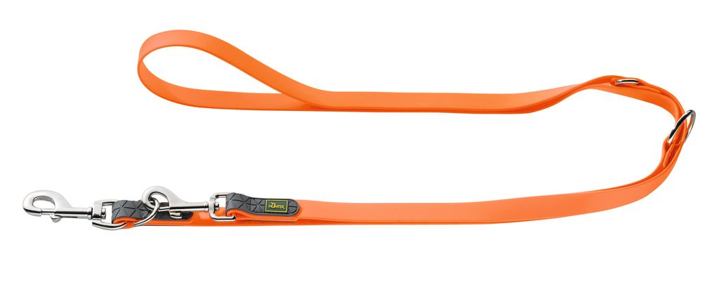 Verstellbare Führleine Convenience 20/200, neonorange
