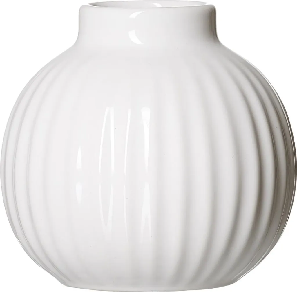 Vase Décoratif Sanremo Blanc pour Centre de Table et Décoration Mariage