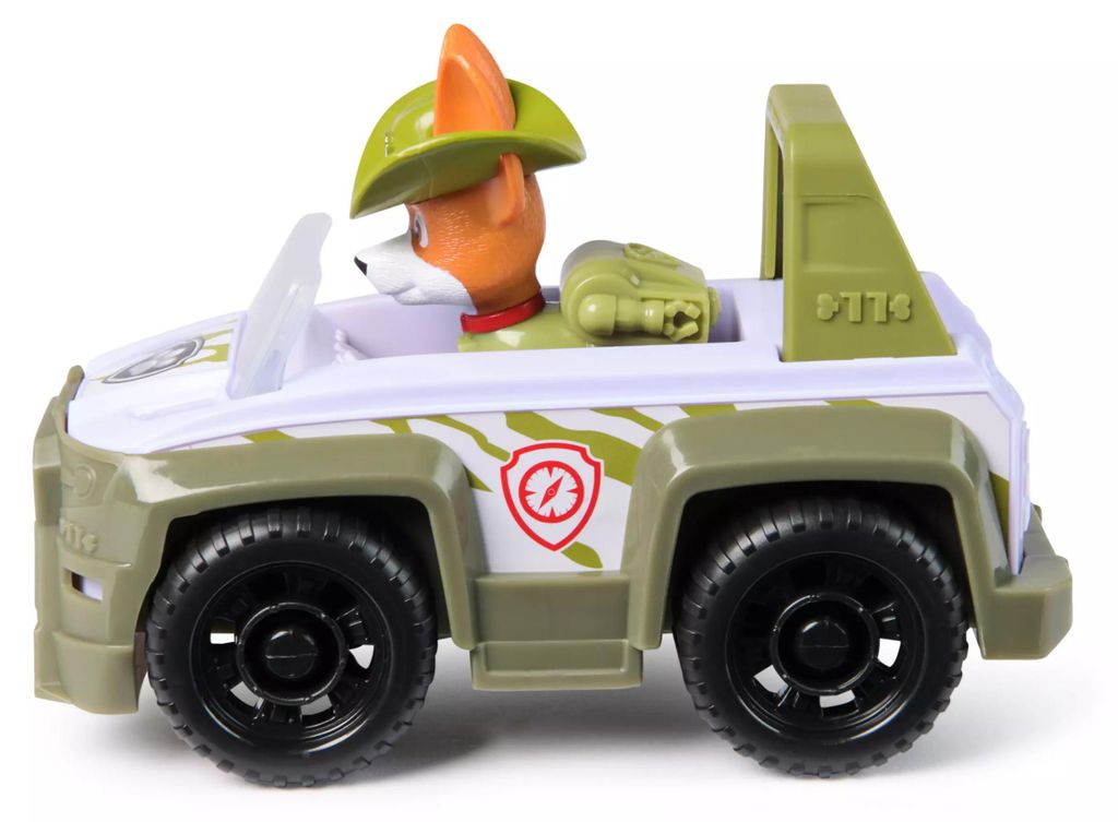 SPIN MASTERVEHICLE + TRACKER FIGURE PAW Patrol Productafbeelding 