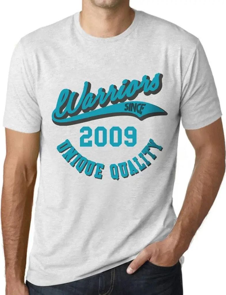 Herren Grafik T-Shirt Warriors seit 2009 – Warriors Since 2009 – Geschenk 15. Geburtstag Jahrestag 15 Jahre Jubiläum 15 Jährige Mann Jahrgang...