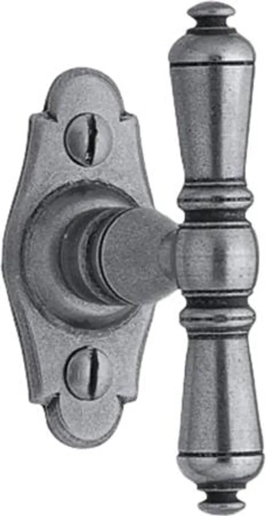 Bouton de porte BOUVET Nevers Epoxy gris 12666 haute résistance acier