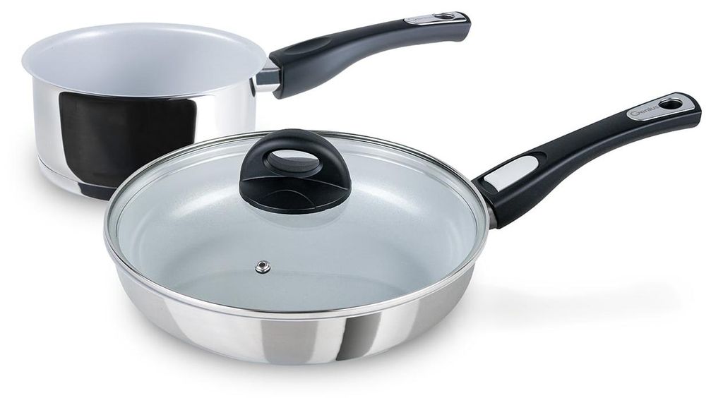 Genius Cerafit Steel Kochgeschirr-Set 3-tlg., Produktbild 