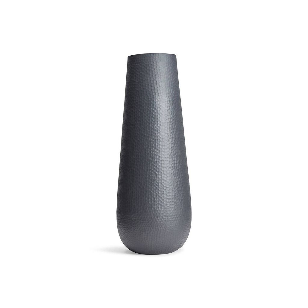 Vase Lugo Höhe 80cm Ø 30cm matt royal grey