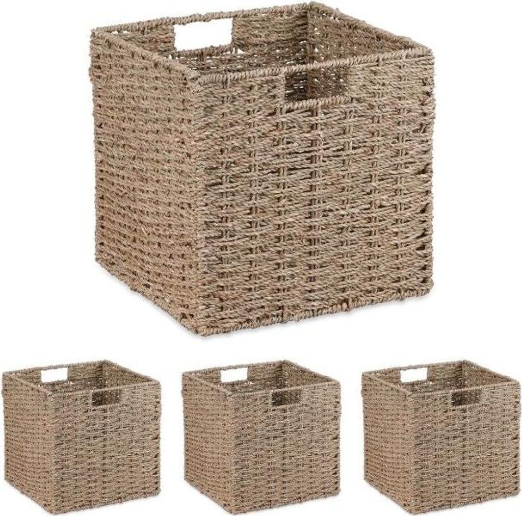 Sada úložného koše z mořské trávy Obrázek produktu 