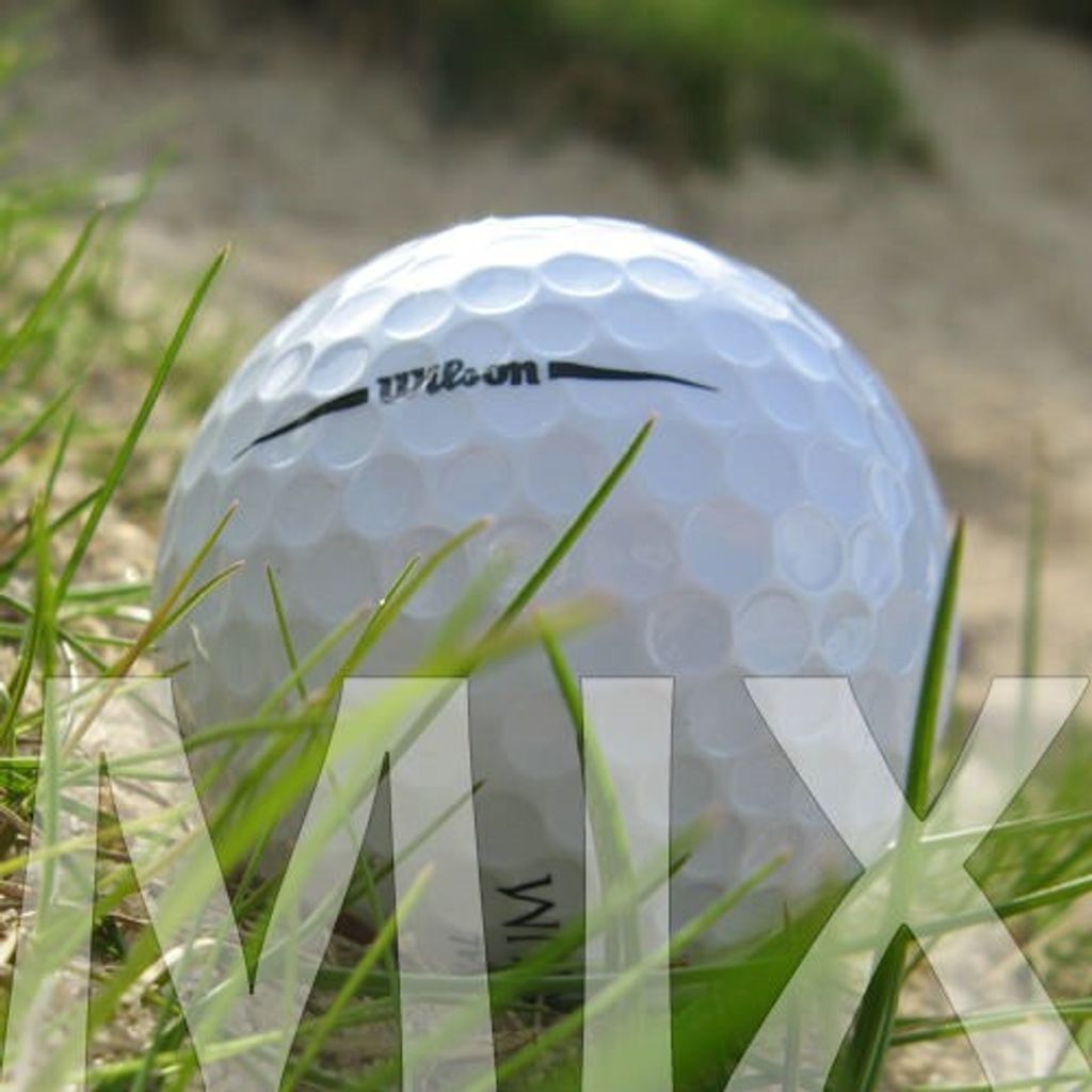 100 Wilson Mix Lakeballs / Golfbälle - Qualität Aaa / Aa