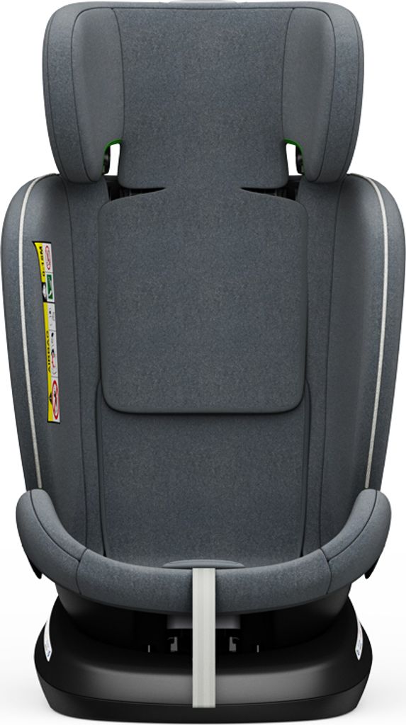 TWT I-SIZE Grau Kindersitz mit 360 Grad drehbarem Produktbild 8