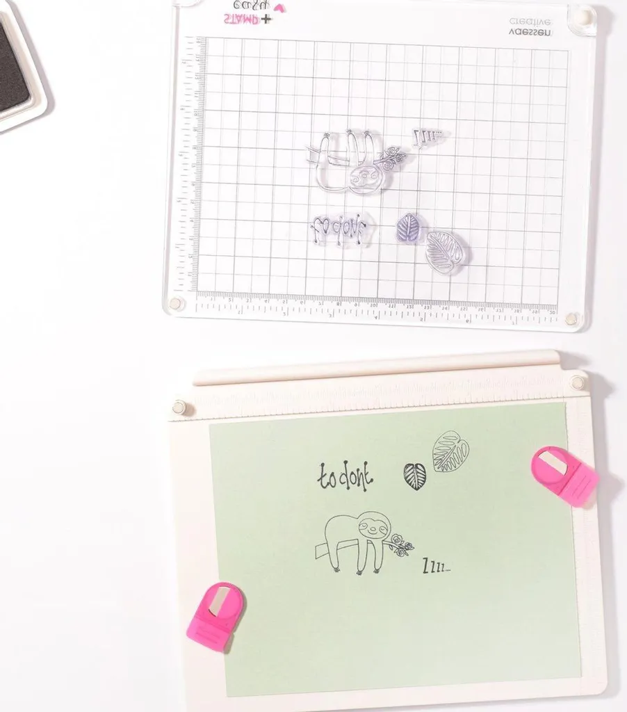 Presse à Tamponner Stamp Easy+ Vaessen Creative pour Scrapbooking Pro - 6